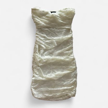 Cream Lace Mini Dress