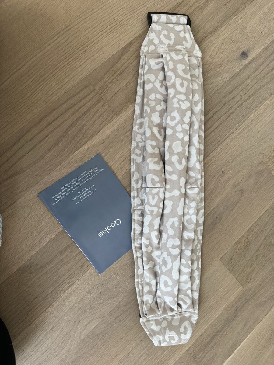 Qookie Bauch- & Rückentragen: Qookie Go Hüfttrage - Leo beige – Neu und originalverpackt aus Frick von mih_zlp8 5