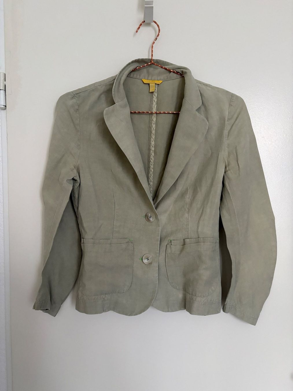 Jacken: Blazer Leinen Seide von Capasca Gr. 34 – Gebraucht aus Zürich von triangular