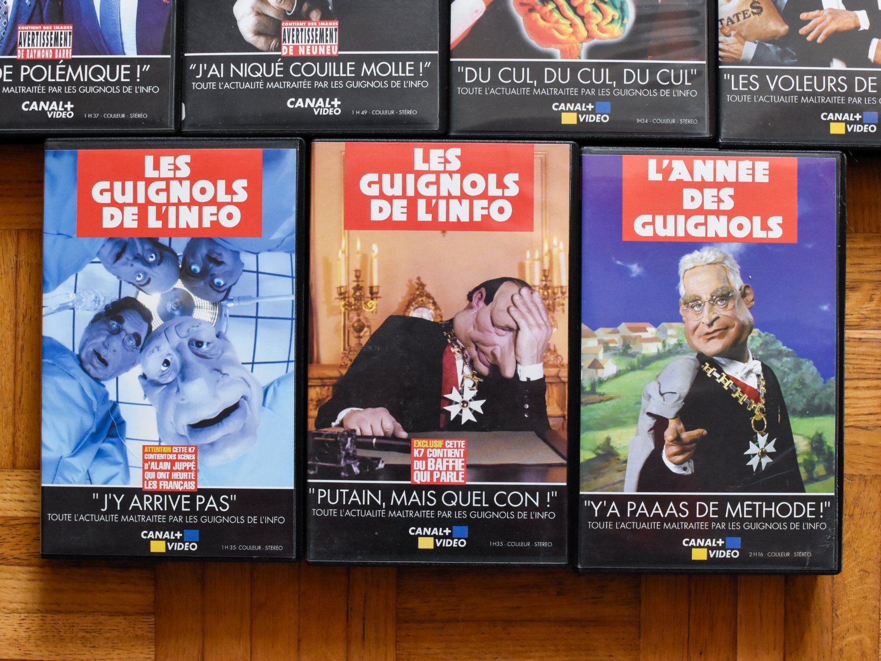 Tutti i VHS: Les Guignols - Collection VHS – Usato da Belmont-sur-Yverdon venduto da bichet02 5