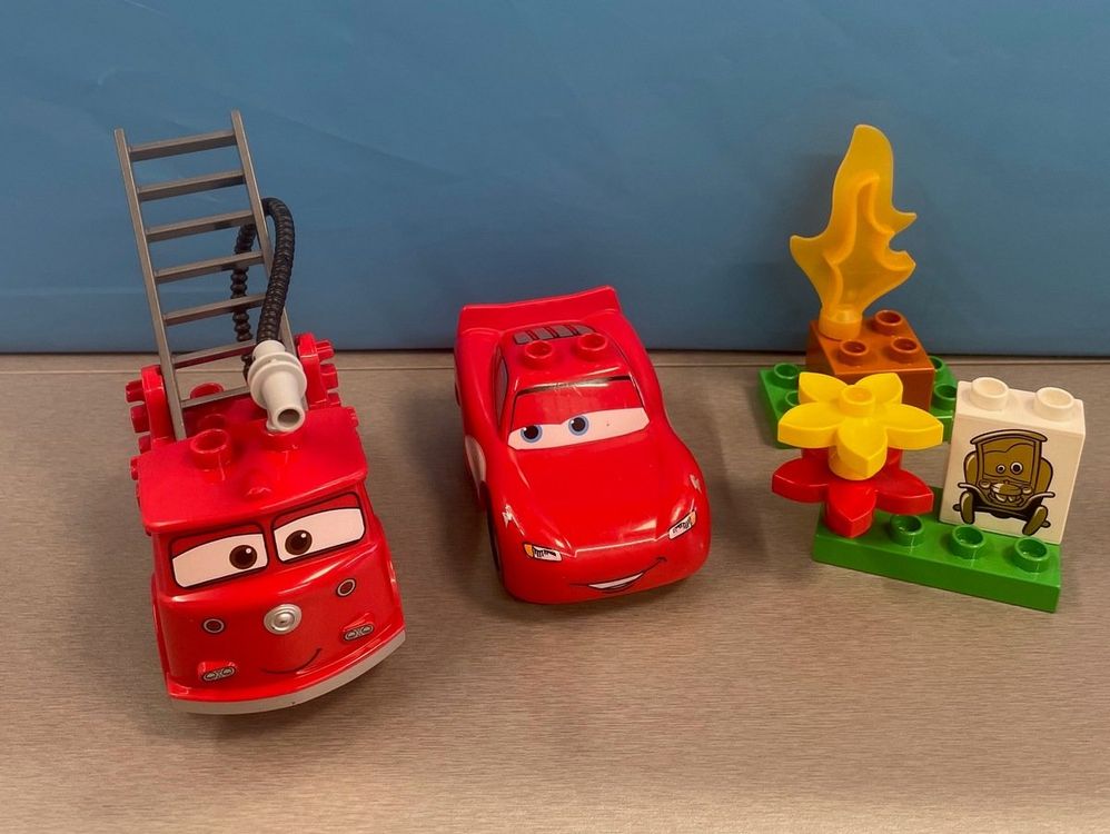 Duplo Cars Lightning McQueen und Red u. etwas Zubehör (Gebraucht) in ...