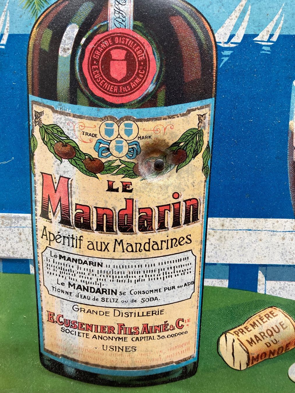 Insegne: Antikes Blechschild mit Kalender ! – Usato da Lyss venduto da Marylinn58 2