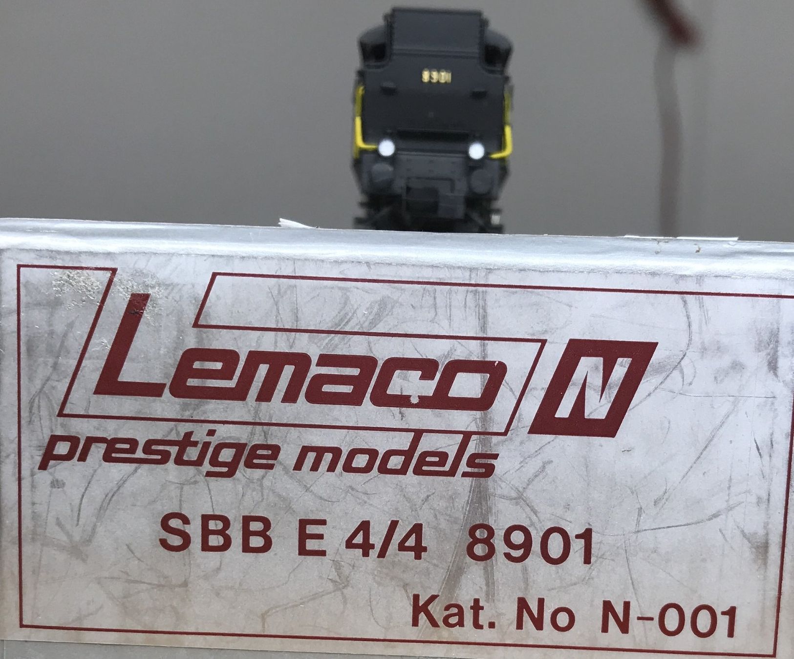 Lemaco Modelleisenbahnen: SBB E 4/4 8901 schwarz - Dampflok – Gebraucht aus Männedorf von  1