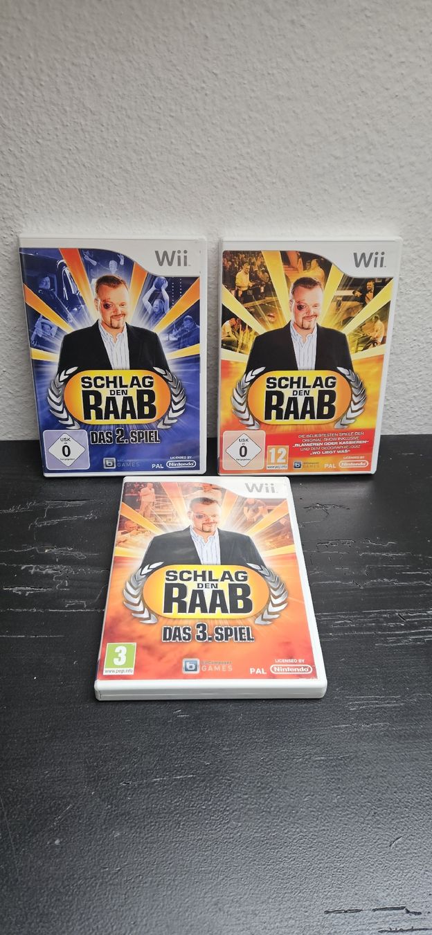 Nintendo Giochi: Schlag den Raab 1-3, Nintendo Wii – Usato da Belp venduto da Ginus85