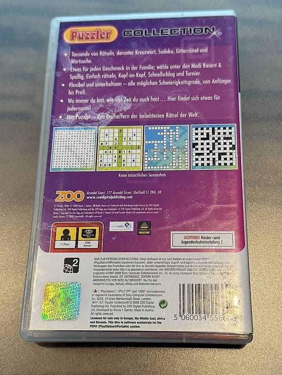 Jeux: PSP Puzzler Collection – D'occasion à Hohenrain par Manuelch01 1