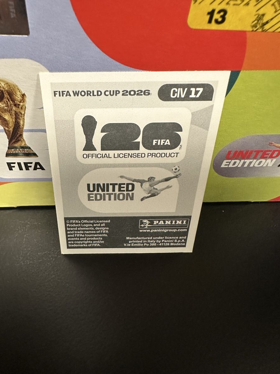 Panini Carte collezionabili: CIV 17 - Panini WM 2026 – Nuovo (secondo la descrizione) da Kreuzlingen venduto da Bes-GamingCollection 1