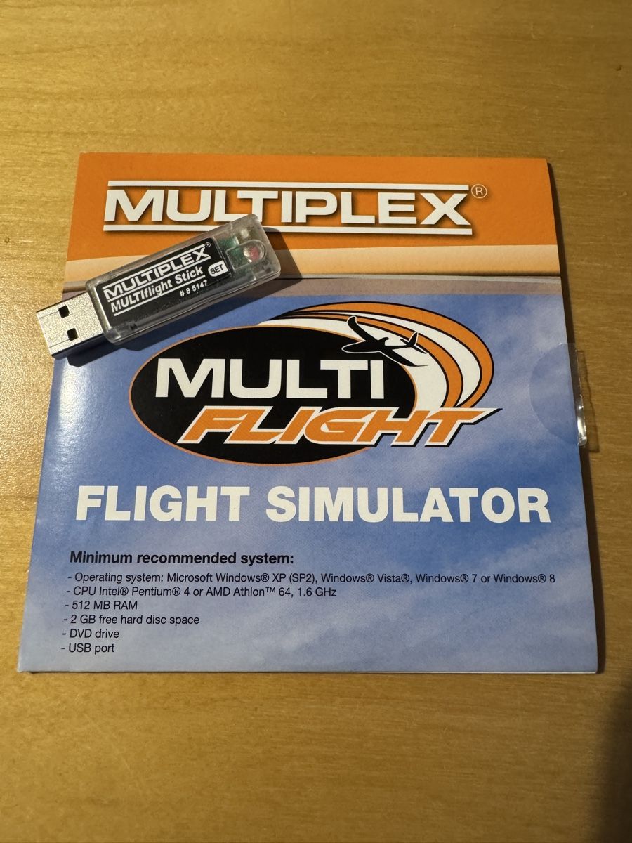 Multiplex Telecomando: Multiplex Flugsimulator Multi Flight – Usato da Heiligkreuz (Mels) venduto da zoritto 1