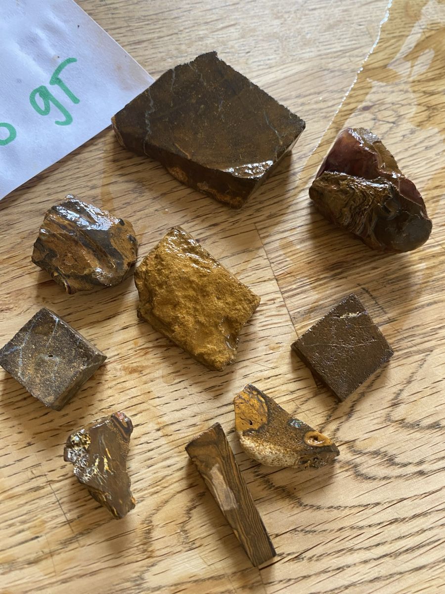 Edelsteine: 9 Boulder Rohopale – Gebraucht aus Flawil von Naphtali 4