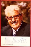 Willy Millowitsch 1909-1999 Autogramm signiert Foto 9x14cm
