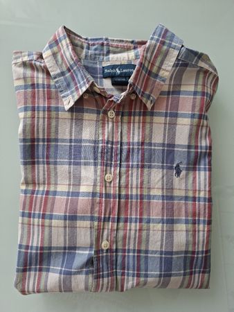 Chemise Ralph Lauren à carreaux, Taille XL (18-20) 