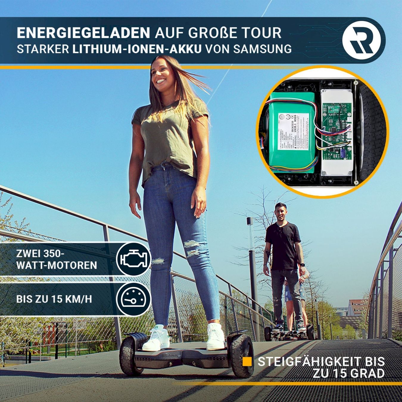 Hoverboard: Robway X2 Hoverboard 8.5 Zoll 700W – Nuovo e nell'imballaggio originale da Bottighofen venduto da zaap 4