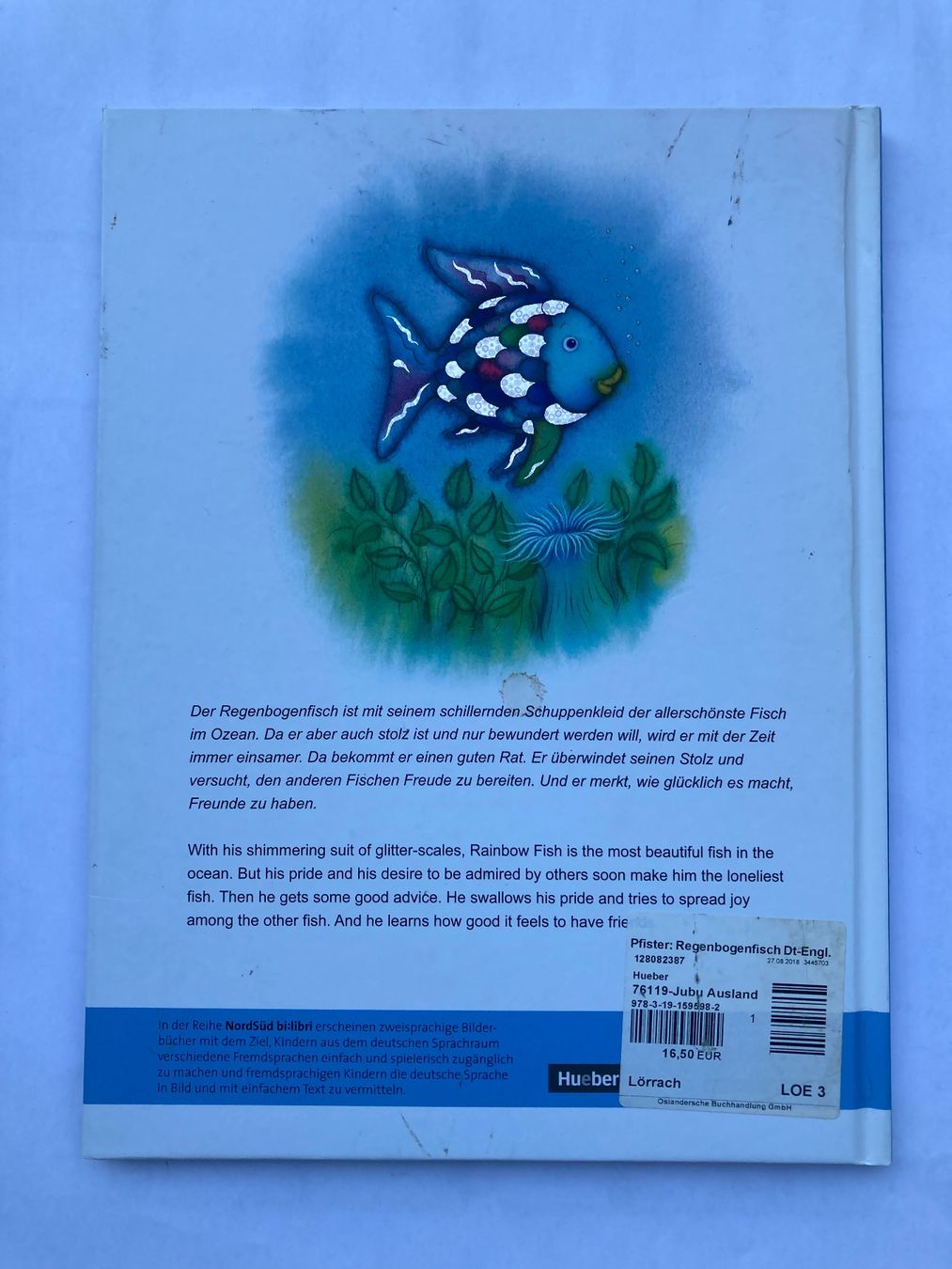 Livres: DER REGEBOGENFISCH - THE RAINBOW FISH – Neuf (Voir description) à Bubendorf par Alpenheidi 1
