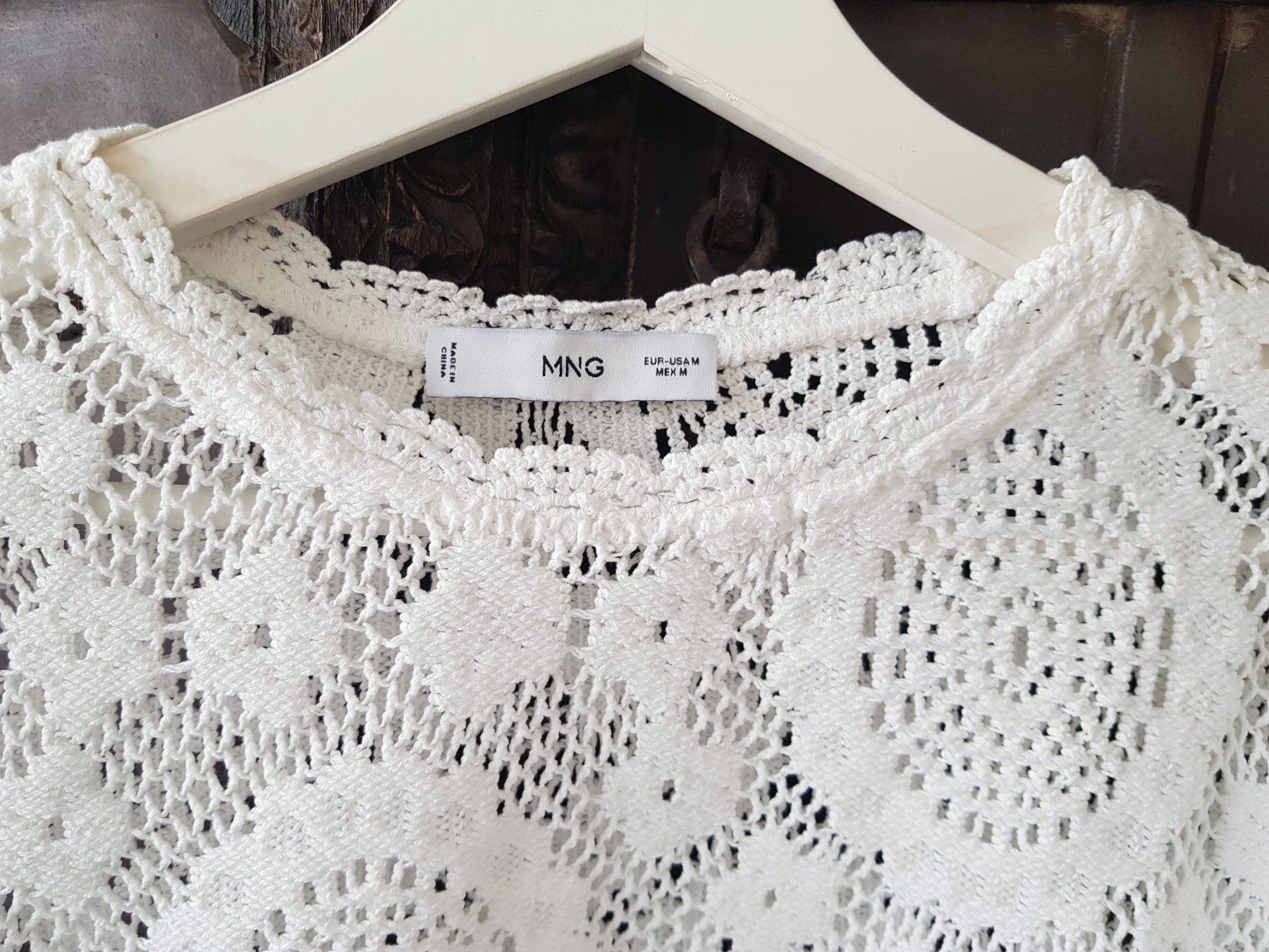 Mango Maglioni & Felpe: NEUES MANGO  HÄKELSHIRT – Nuovo (secondo la descrizione) da Root venduto da LifestyleAccessoires 2