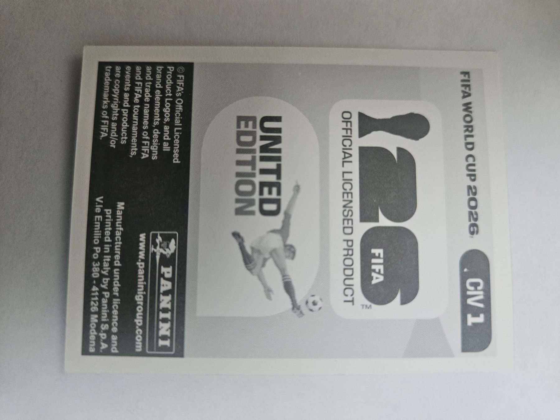 Panini Cartes à collectionner: CIV 1 – D'occasion à Würenlingen par Dinli 1