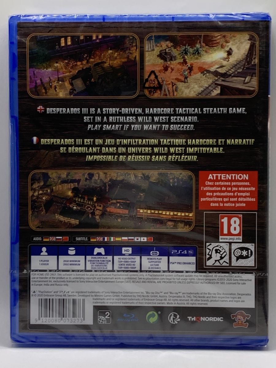 Sony Giochi: Desperados III - PS4 - Neu OVP – Nuovo e nell'imballaggio originale da Ostermundigen venduto da RG-Collector 1