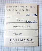 Vintage Uhrzeiger Vulcain Cal. T 44  - Zeiger