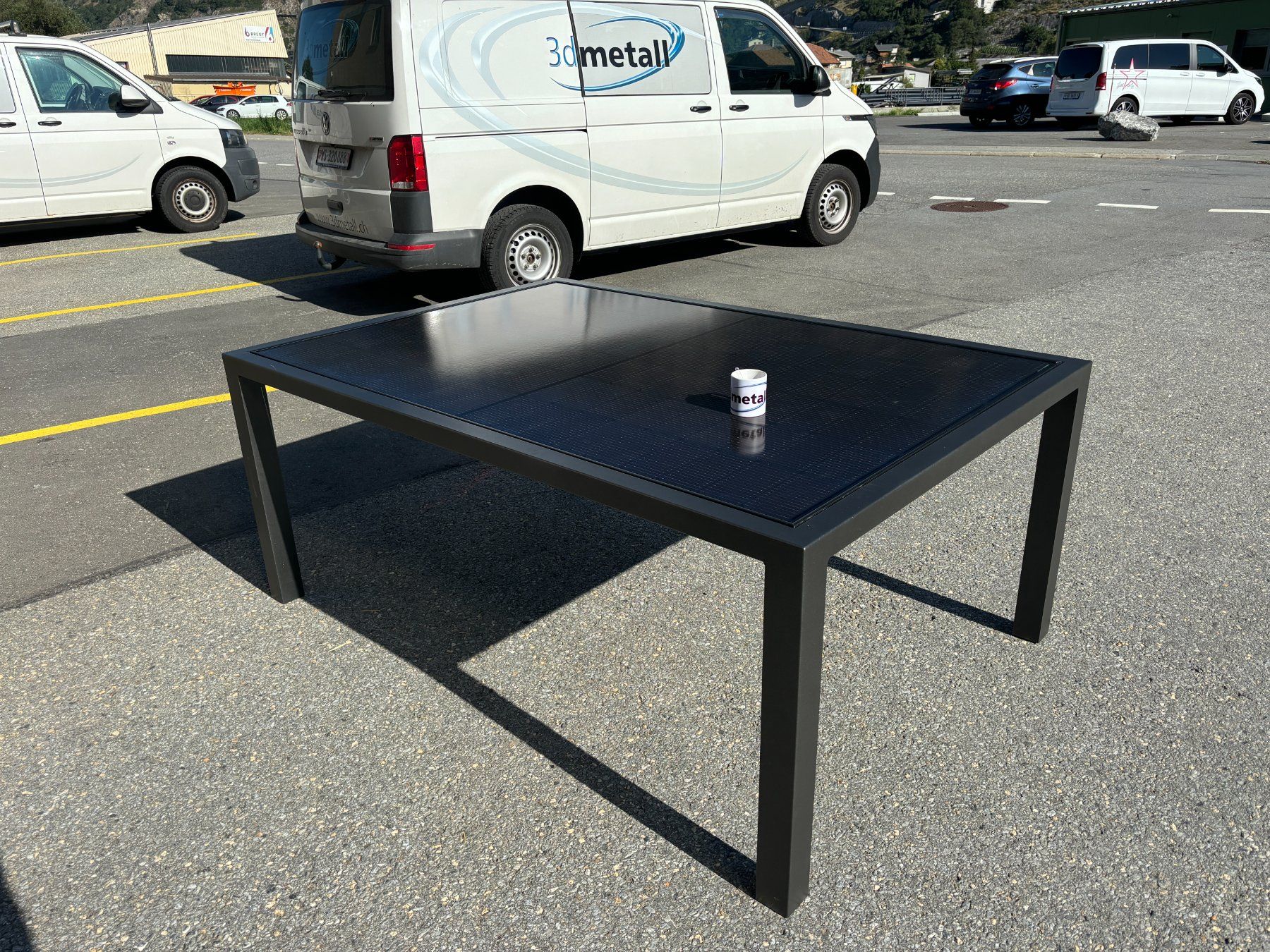 Tables: Solartisch – D'occasion à Steg VS par 3dmetall_AG 1