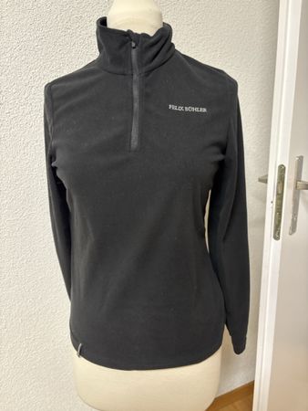 Fleece Pullover Felix Bühler schwarz Grösse S neu