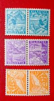KEHRDRUCK TETE-BECHE LANDSCHAFTEN K28 -K30 1934** POSTFRISCH