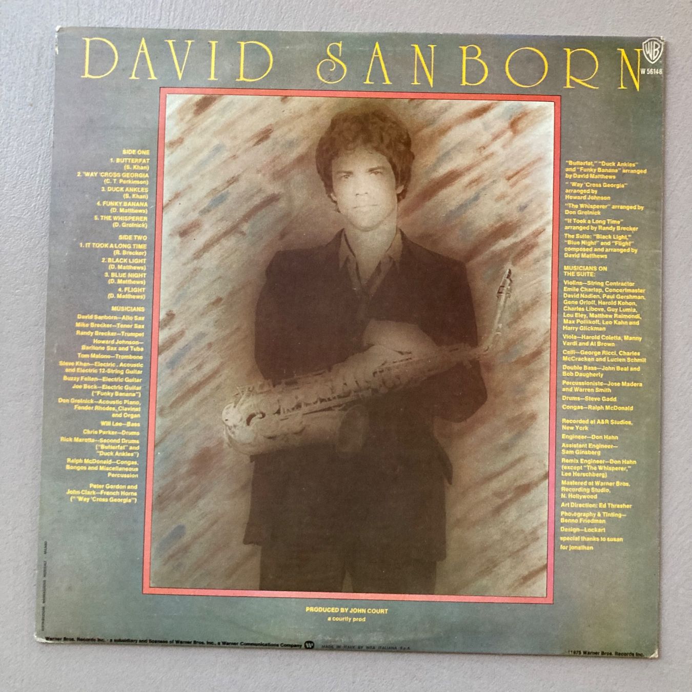 Vinyles: David Sanborn - Taking Off - LP – D'occasion à dachsen par oheio 1
