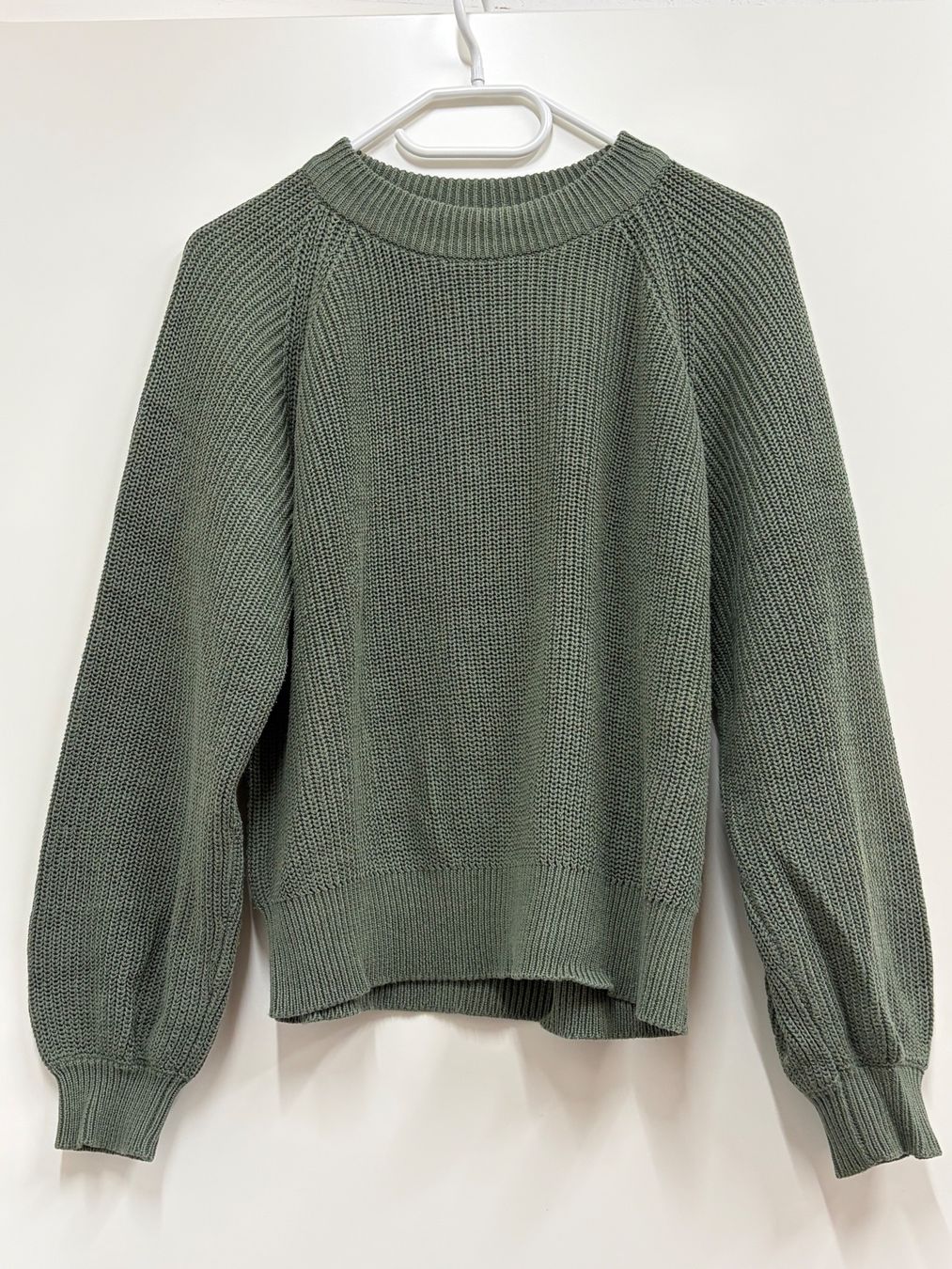 Pulls & Sweat-shirts: Pullover Even&Odd, oliv Strick – D'occasion à Uitikon Waldegg par SanjaR