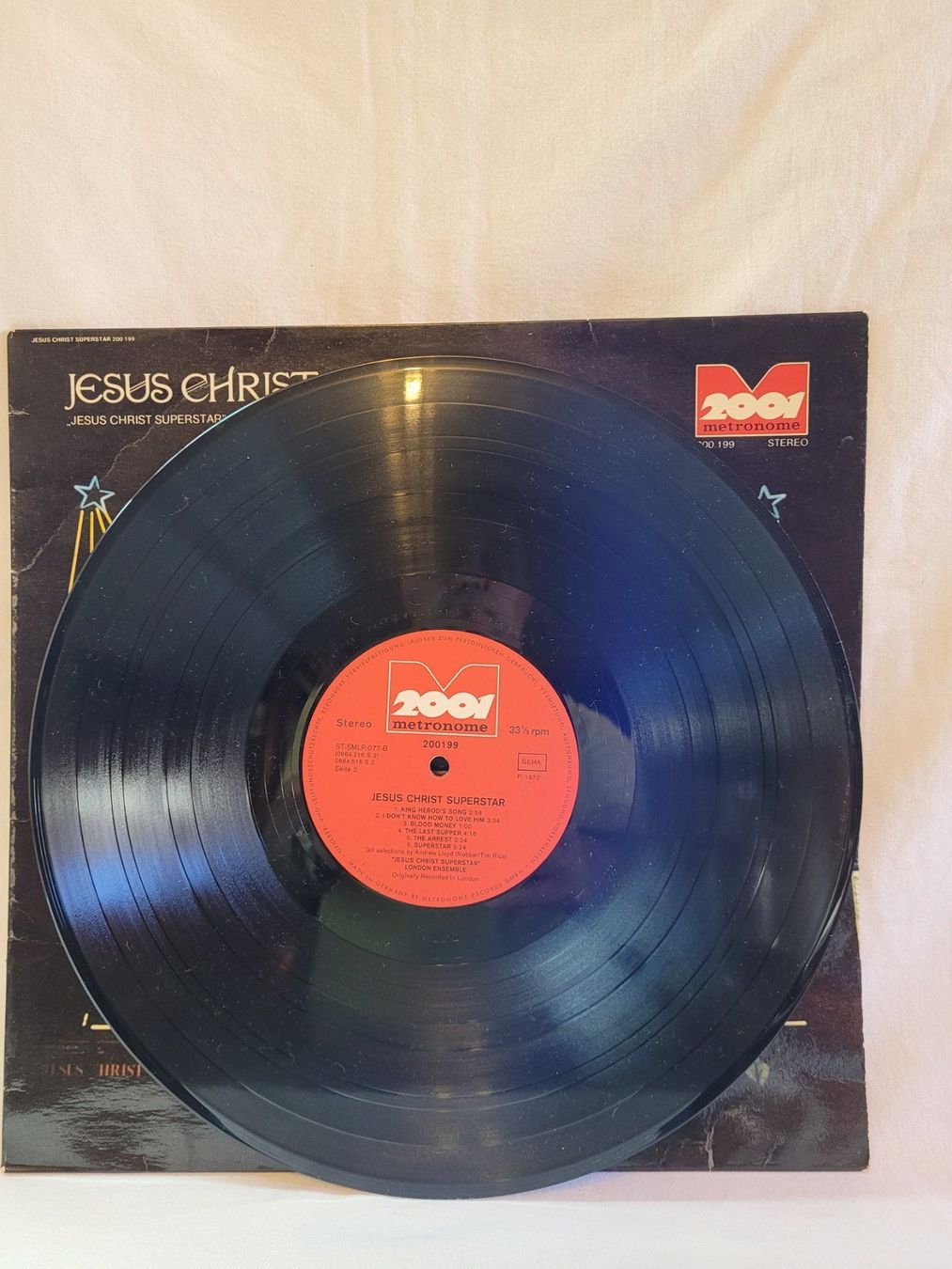 Schallplatten: Vinyle Jesus Christ Superstar London Ensemble – Gebraucht aus la Chaux-de-Fonds von Lampe 4