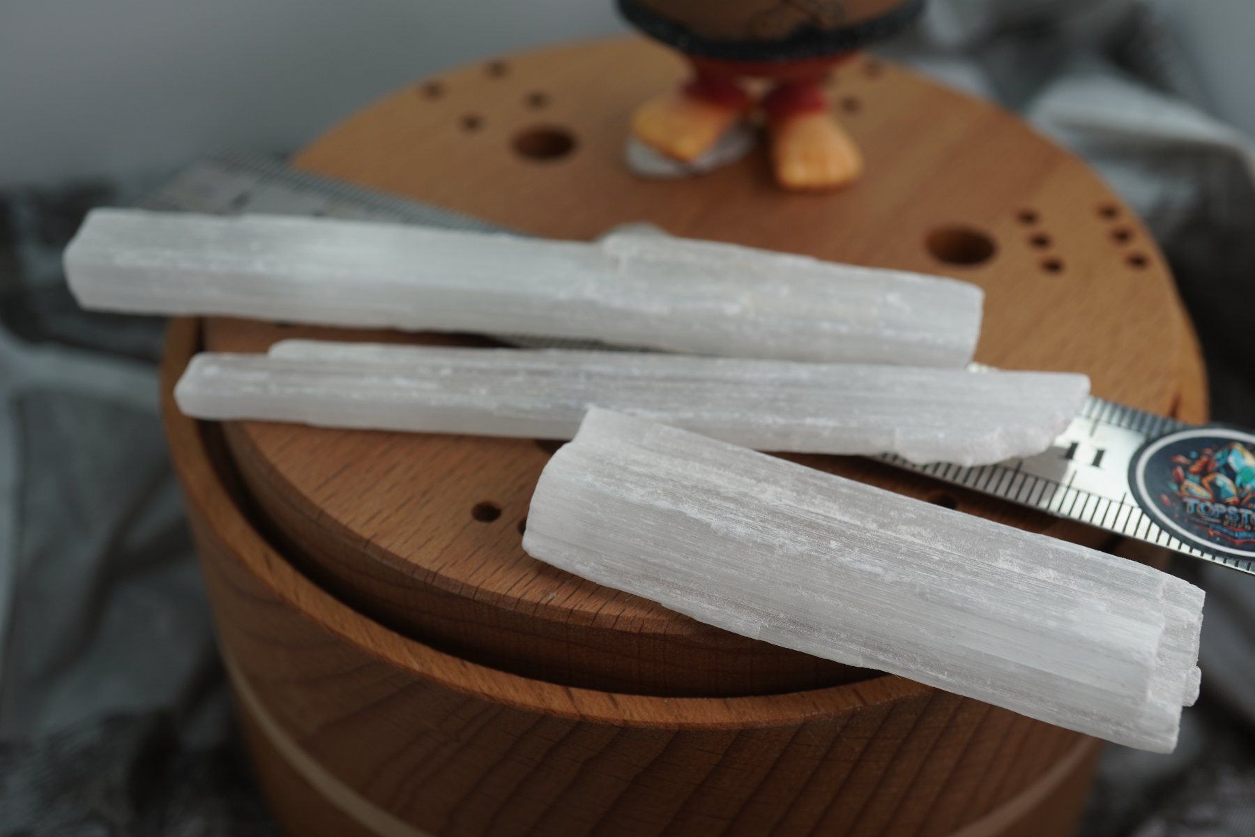 Mineralien & Heilsteine: Selenit Stäbe  3 Stück    Ab 1.-(1) – Neu und originalverpackt aus Eschenbach SG von topstone 6
