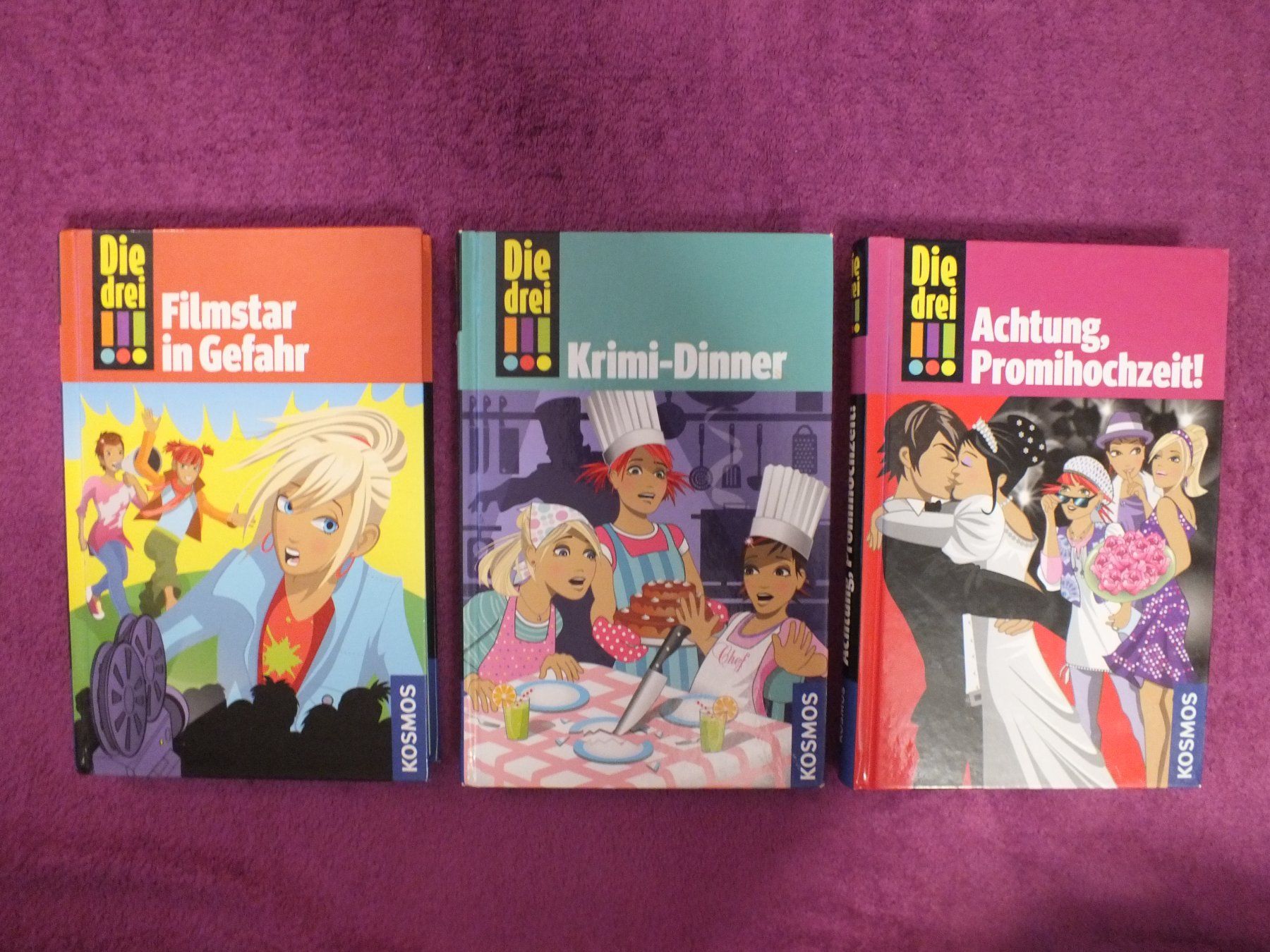 Bücher: Die drei !!! Bücher 3er Set – Gebraucht aus Müllheim Dorf von Seeeule01