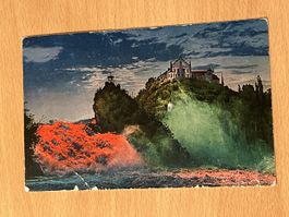 Alte Ansichtskarte, Schloss Laufen am Rheinfall, top!