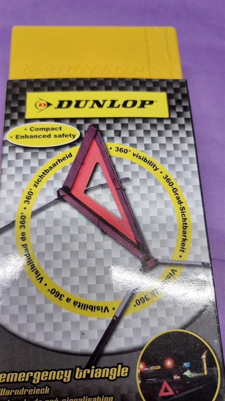 Tutti i ricambio: Warndreieck von Dunlop – Nuovo e nell'imballaggio originale da Rebstein venduto da James-Dean 1