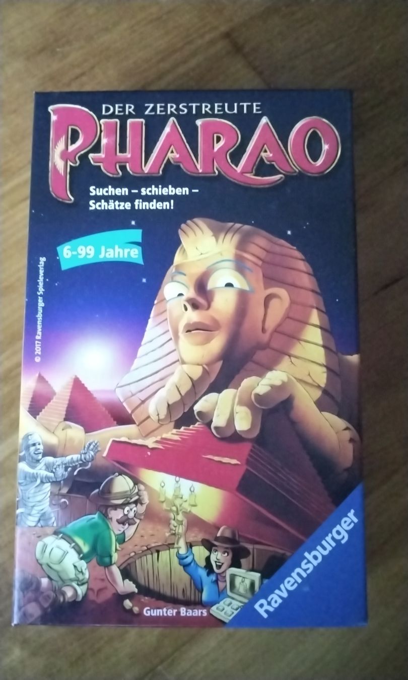 Ravensburger Spiele: Ravensburger: Der zerstreute Pharao, Mitnehmspiel – Gebraucht aus Büren SO von T02rickonSWE