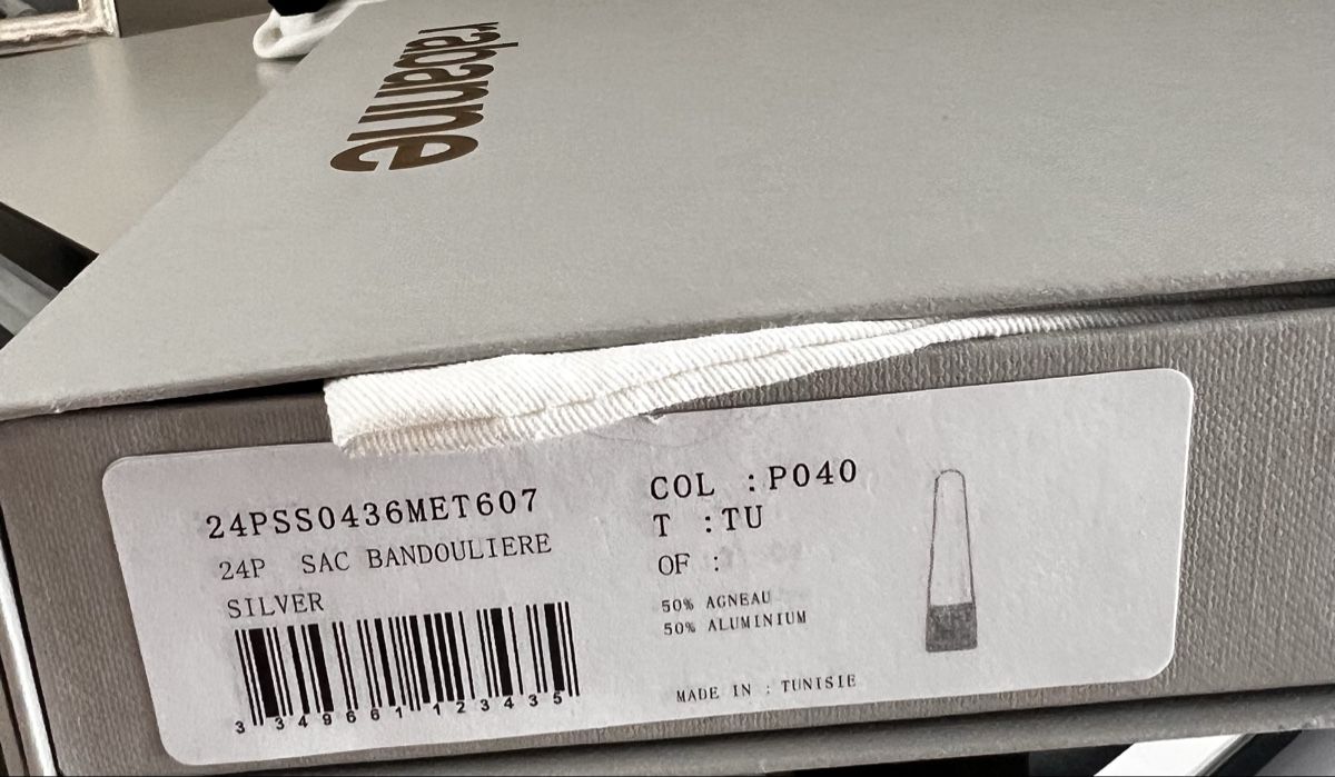 Borse da donna: Rabanne Mini Pixel Tasche silber – Nuovo e nell'imballaggio originale da Bachenbülach venduto da narapopo 3