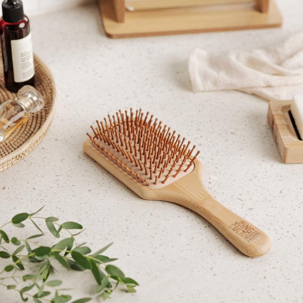 Altro per la cura dei capelli: Jungle Culture Bambus Haarbürste – Nuovo e nell'imballaggio originale da Walenstadt venduto da Trend-24 5