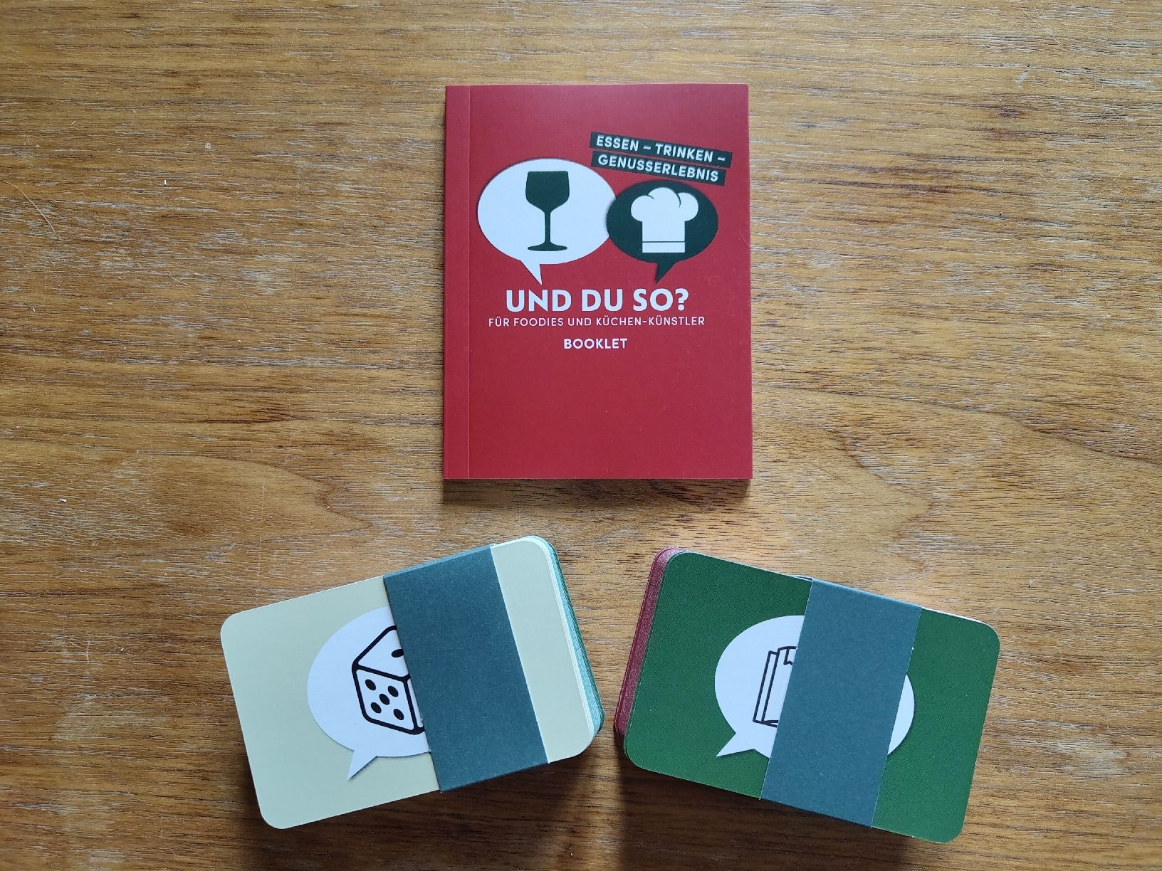 Giochi: Und du so? - Konversationskarten rund ums Essen – Nuovo (secondo la descrizione) da Staufen venduto da metalhead77 2