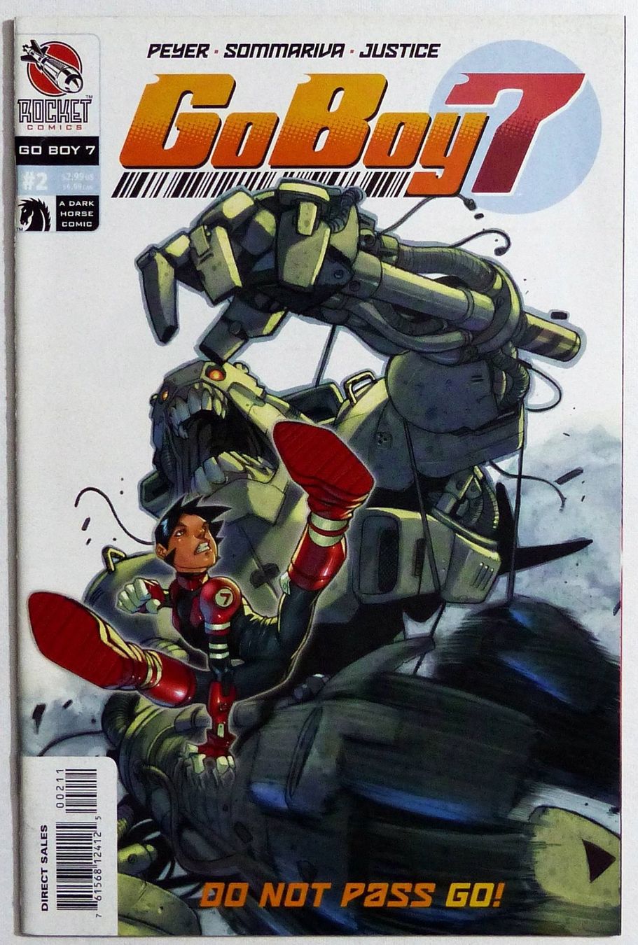 Comics: GO BOY 7 HUMAN ACTION MACHINE 1-5 SERIE JONNY ZERO 2003 – Gebraucht aus Lugano von YouWantUS 3