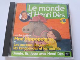 CD Cd Le monde d'Henri Dès - Mon Hippopotame