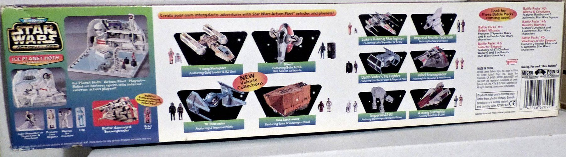 Star Wars Figuren: STAR WARS DEATH STAR ACTION FLEET SET MICRO MACHINES 1996 – Neu und originalverpackt aus Lugano von YouWantUS 4