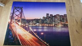 Leinwandbild 143x185 Bilderrahmen Wandbild