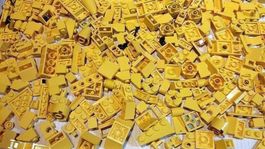 Lego Technic 300 Gelbe Kleinteile -U12