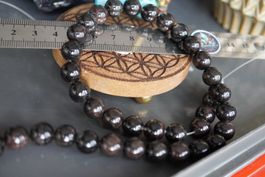 Galaxy Obsidian  10mm   Kugel     Strang  – Räumung