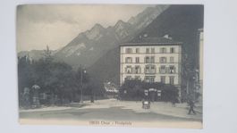 AK CHUR - Postplatz - Post 1914 R3