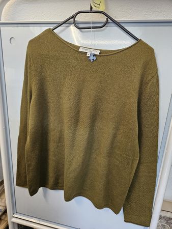 Marc O'Polo Pullover Gr XL Olivgrün 50% Wolle RWS Zertifi