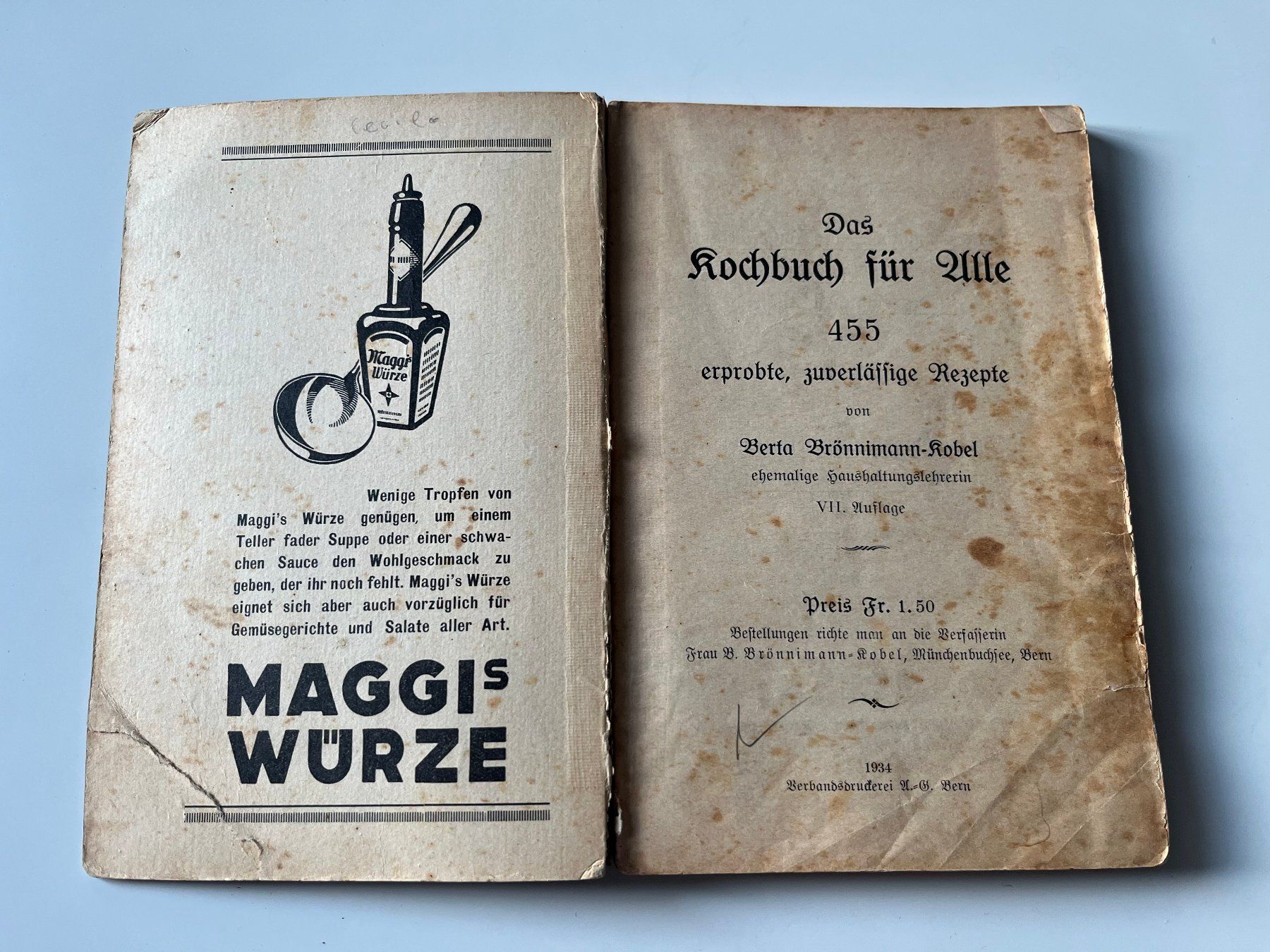 Libri: Kochbuch antik – Usato da Unterkulm venduto da esco 2