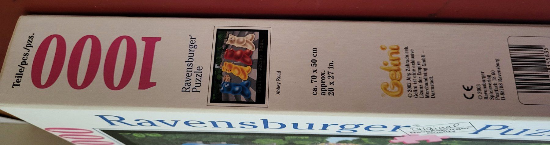 Ravensburger Puzzle: Puzzle "Gelini Abbey Road" History Edition – Nuovo (secondo la descrizione) da Corserey venduto da ded_7fys 1