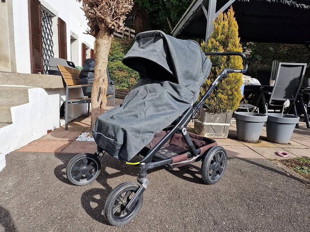 Poussette: Kinderwagen & Autositz mit Station – D'occasion à Udligenswil par imelda.risi 3