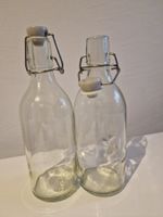 Glas Flasche mit Verschluss 0.5 L