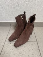 Givana Stiefeletten braun mit Absatz, 1x getragen