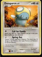 Dunsparce Platinum 73/127 Pokemon EN
