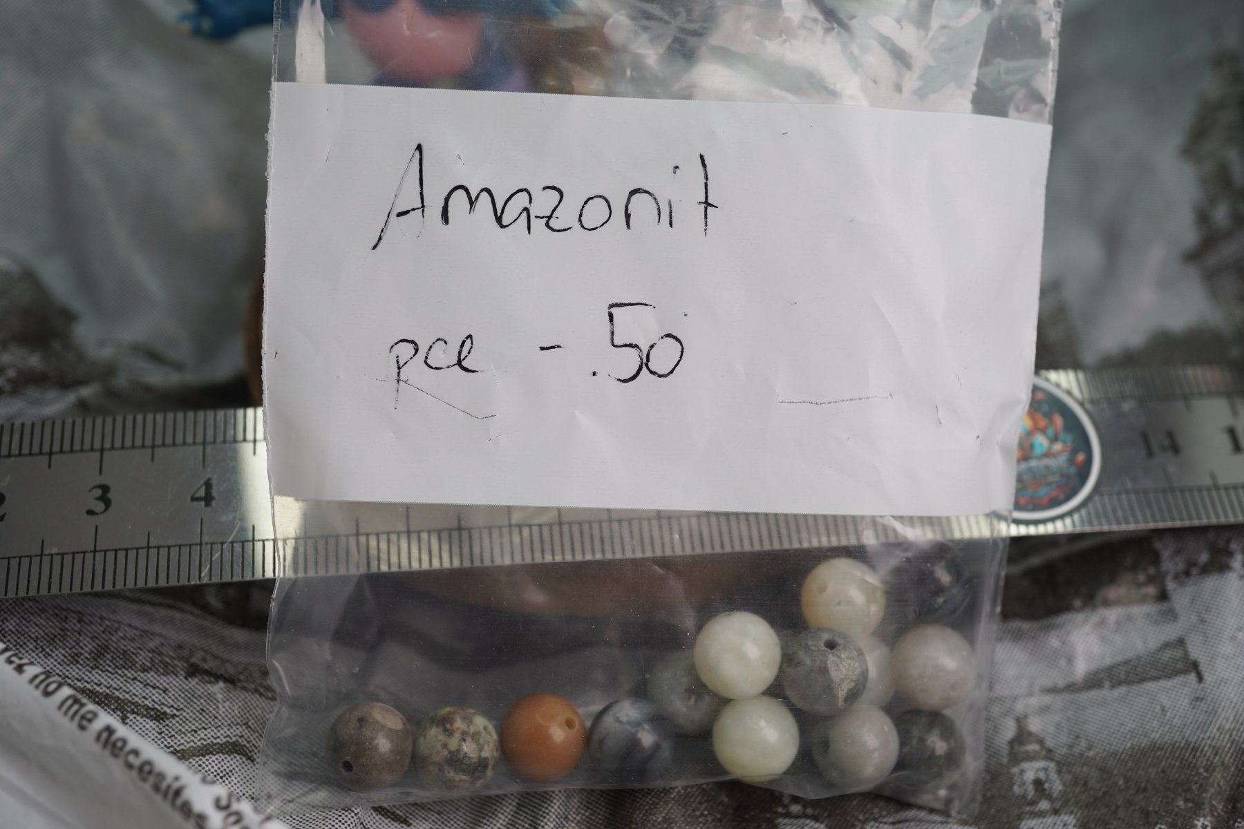 Minerali & Pietre curative: Amazonit Kugel Gelocht  Resten   ab  1.-   gratis Versand – Nuovo e nell'imballaggio originale da Eschenbach SG venduto da topstone 2