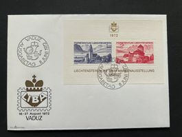 Fürstentum Liechtenstein FDC 1972  (E1694)